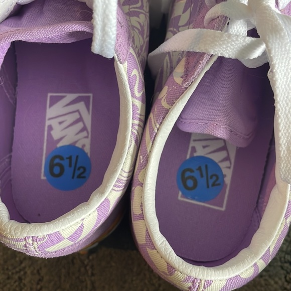 Excellent used condition, worn once for a costume, platform Vans - Picture 5 of 5